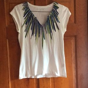 Calvin Klein cap sleeve tee.